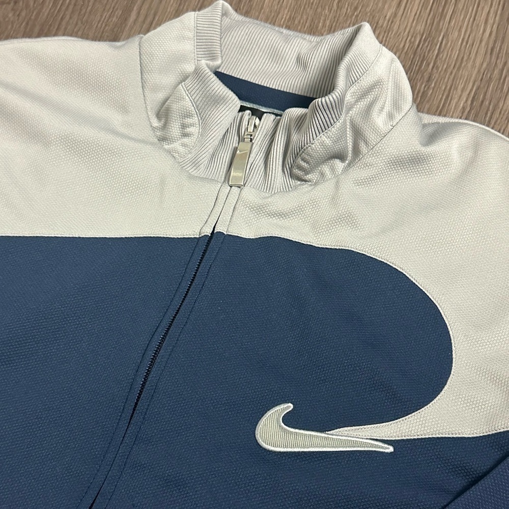 Vintage Nike Flight Basketball Embroidered Zip Up Jacket - Picture 2 of 11